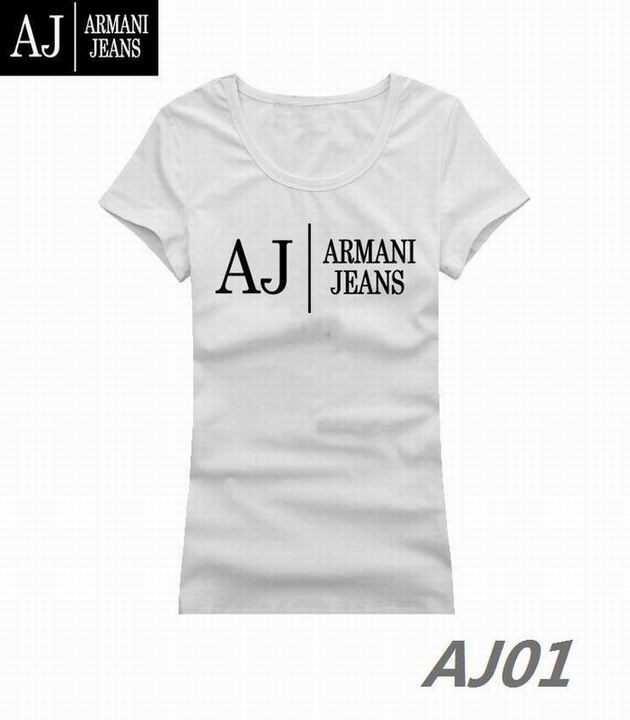 Armani short round collar T woman S-XL-034